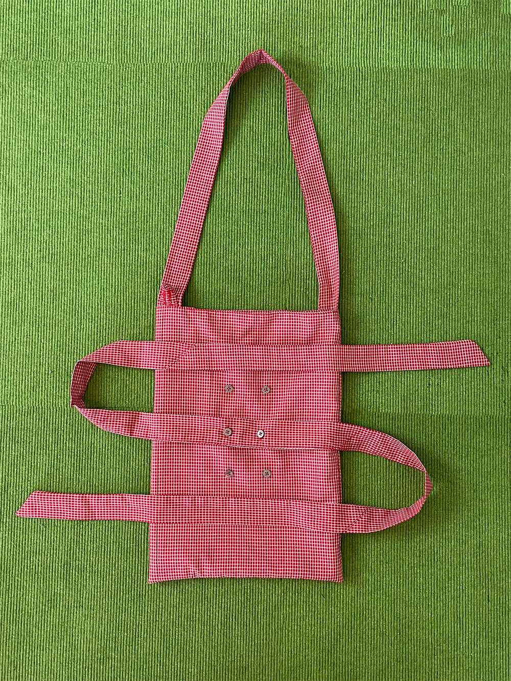 Tie Bag • red stripe